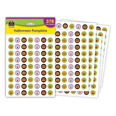 Autocollants : Mini Citrouilles d'Halloween\378